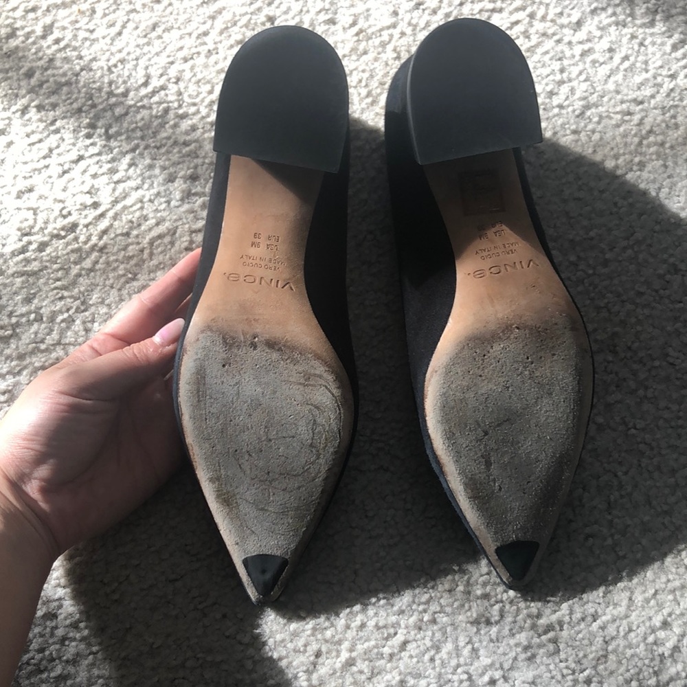 Vince Rafe Flared Pumps - Picture 8 of 11